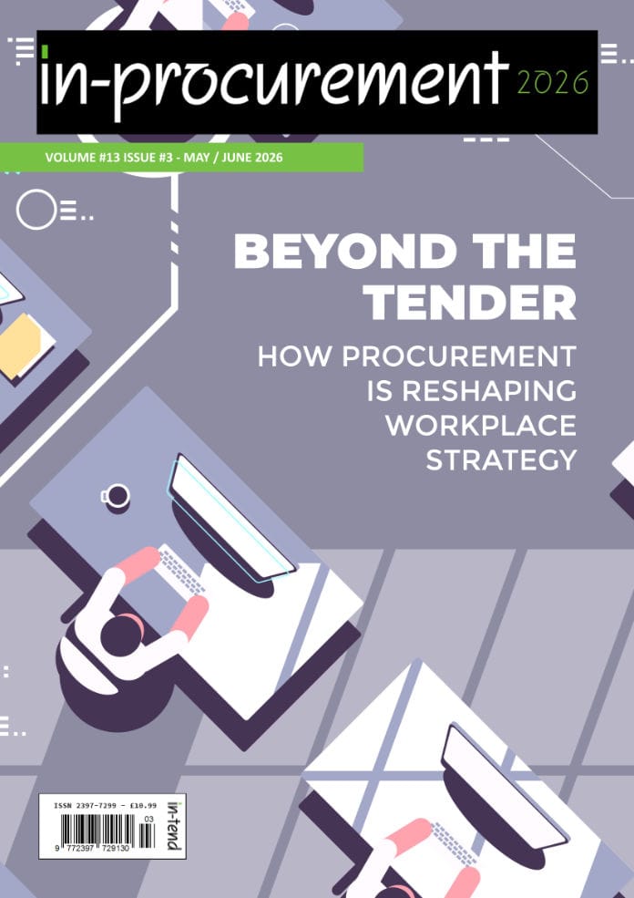 Front cover of our In-procurement magazine