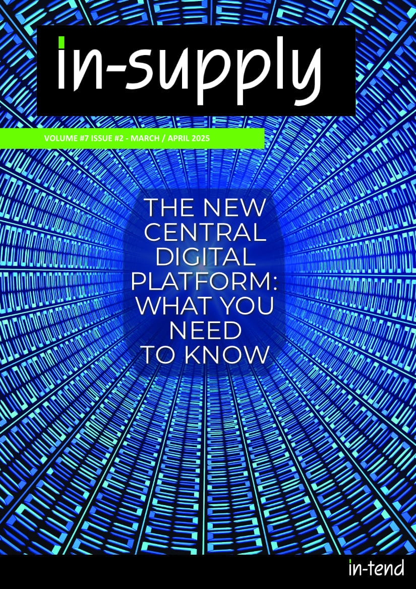 Front cover of the latest in-supply magazine